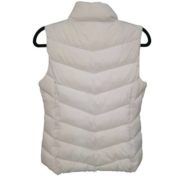 Gap Zip Up Snap Front Puffer Vest Sz M Adjustable Waist Outdoor Winter Gorpcore - Picture 2 of 12
